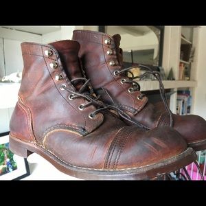 Red Wing Iron Rangers, size US 8.5 (EUR 41.5)